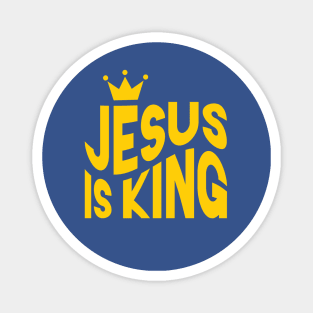 Jesus Is King Magnet